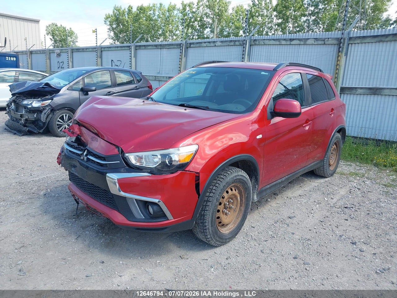 2018 MITSUBISHI RVR SE LIMITED/GT thumbnail 3