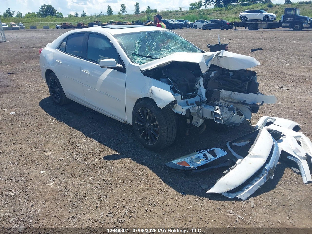 2015 CHEVROLET MALIBU 1LT thumbnail 2