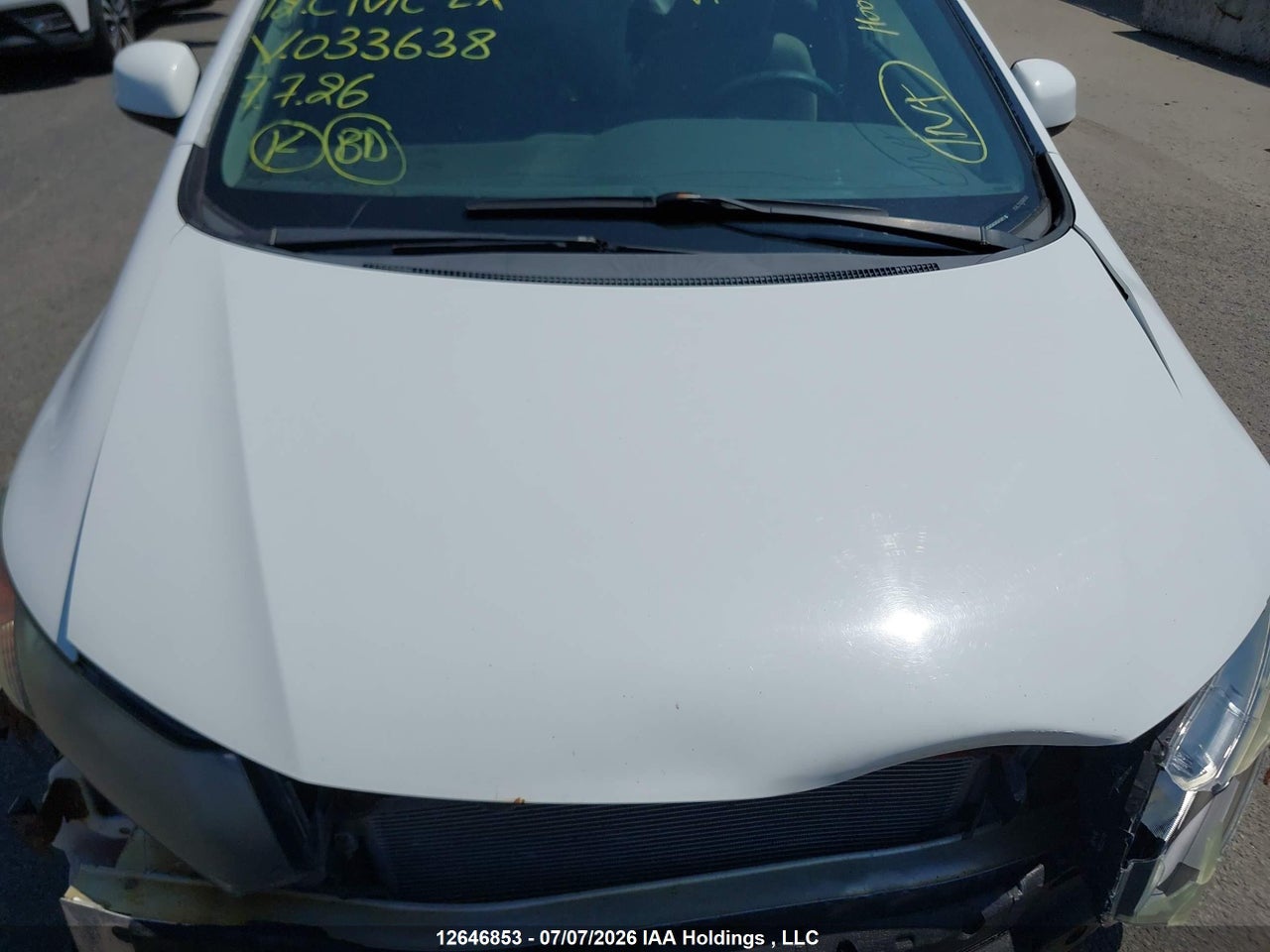 2012 HONDA CIVIC LX thumbnail 11