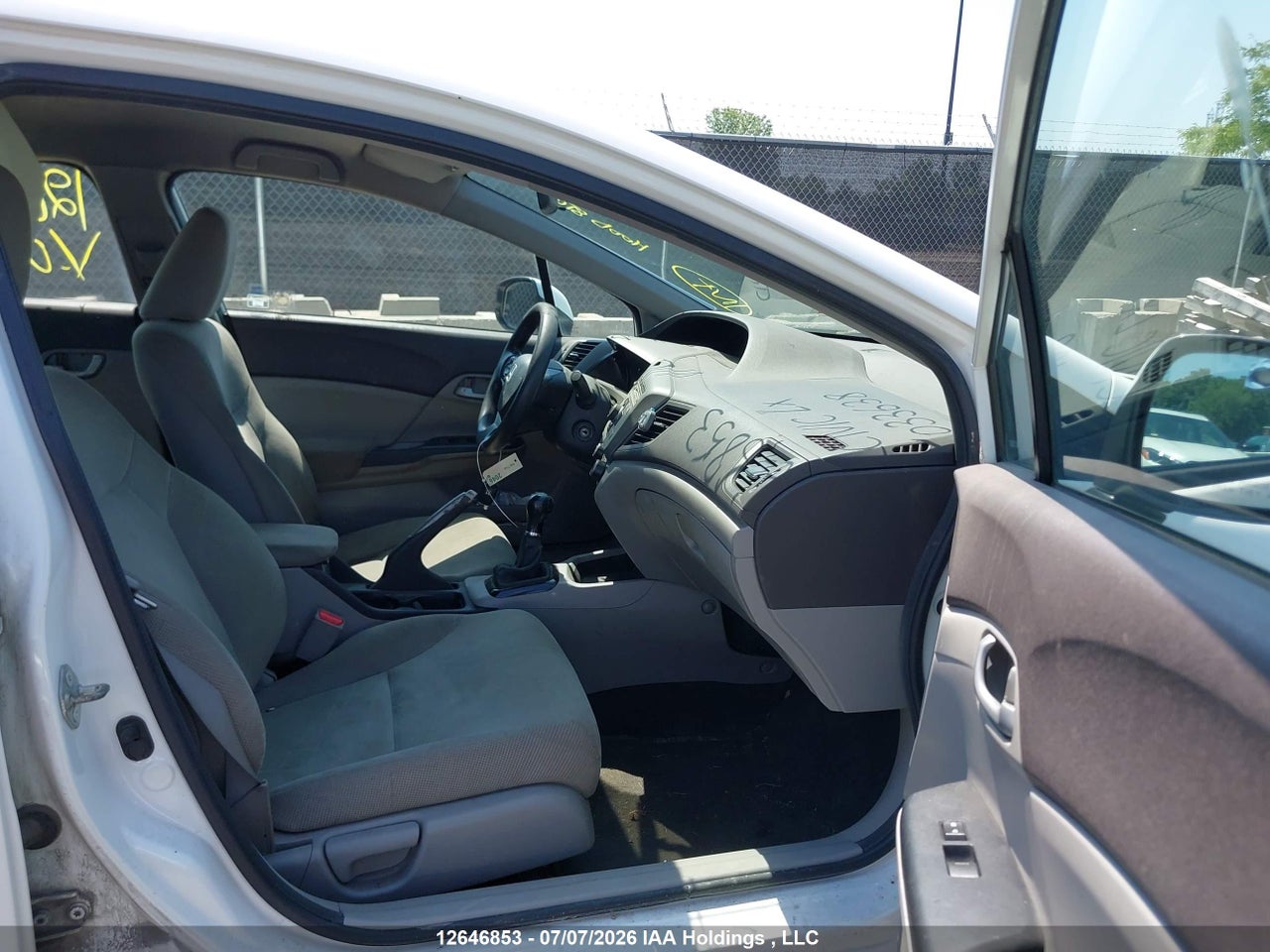 2012 HONDA CIVIC LX thumbnail 6