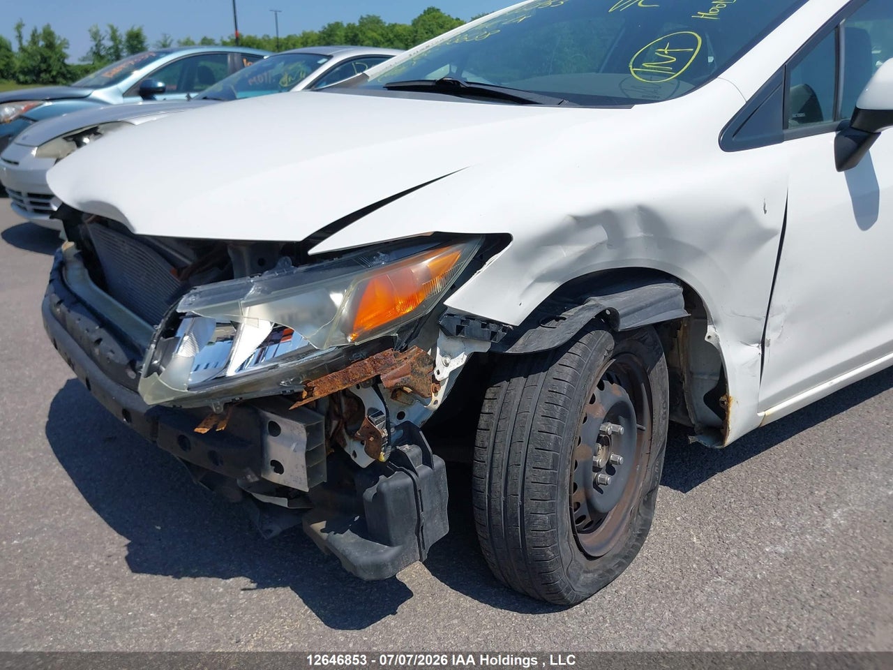 2012 HONDA CIVIC LX thumbnail 7