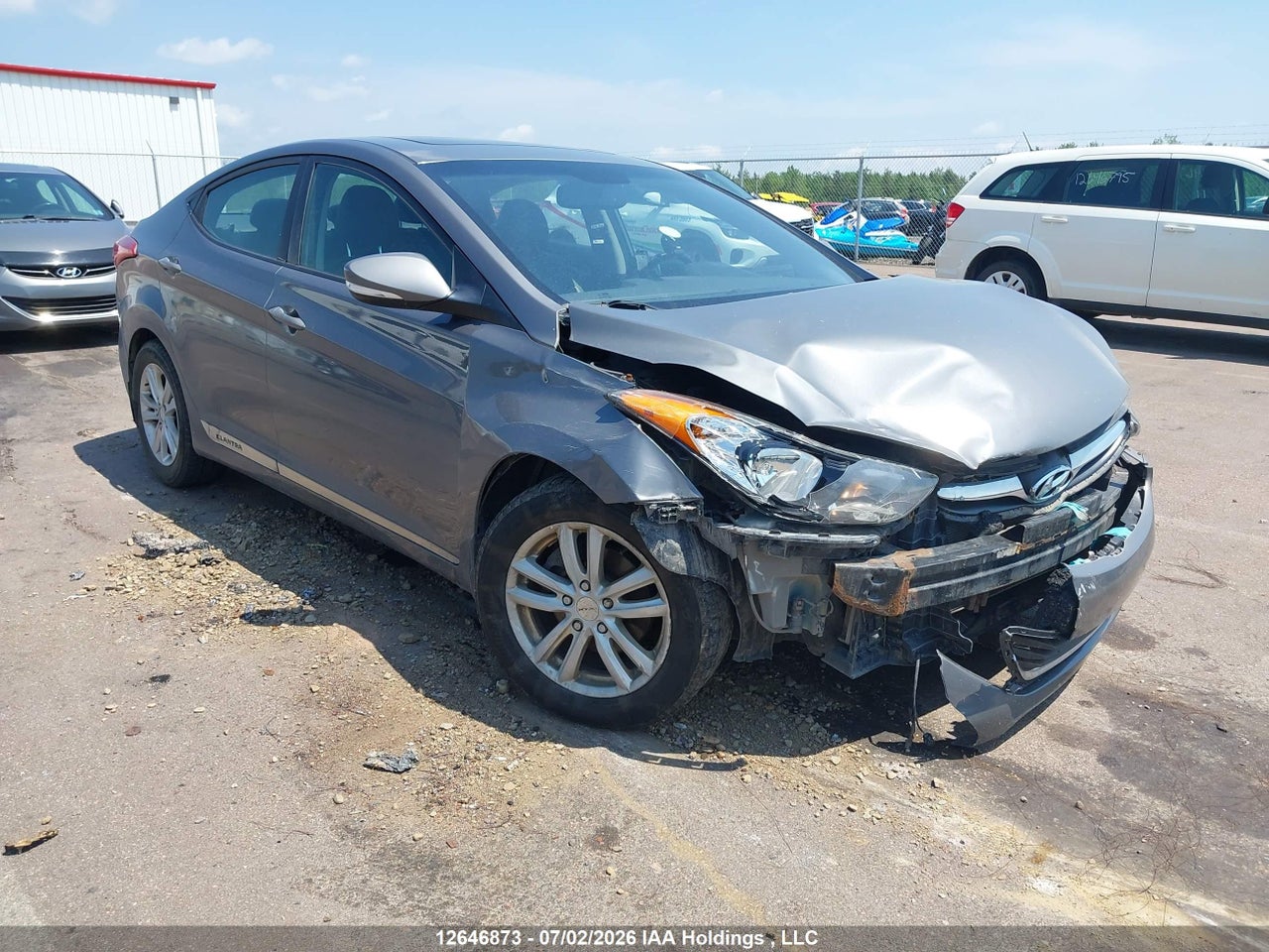 2012 HYUNDAI ELANTRA GLS/LIMITED thumbnail 2