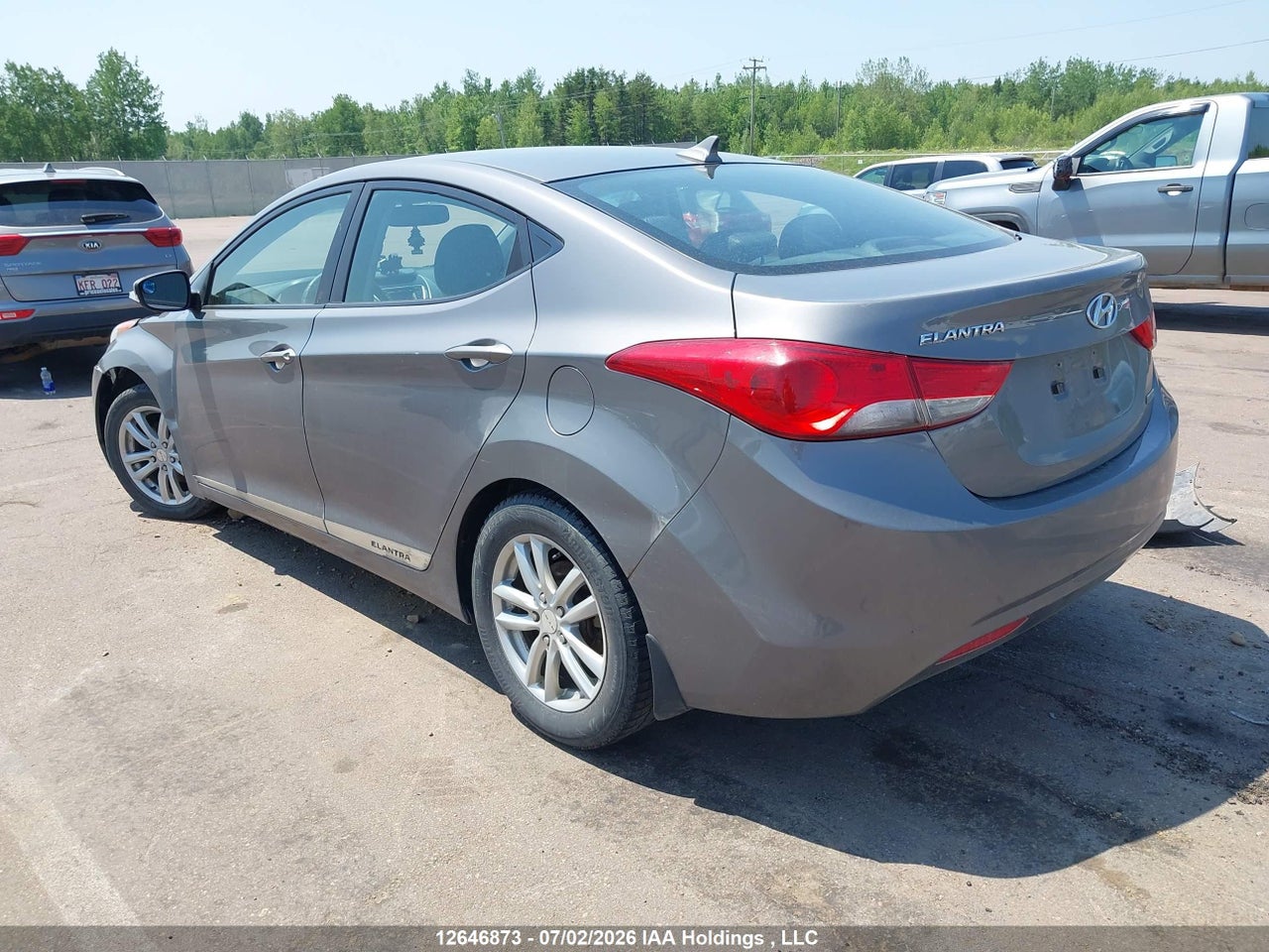 2012 HYUNDAI ELANTRA GLS/LIMITED thumbnail 4