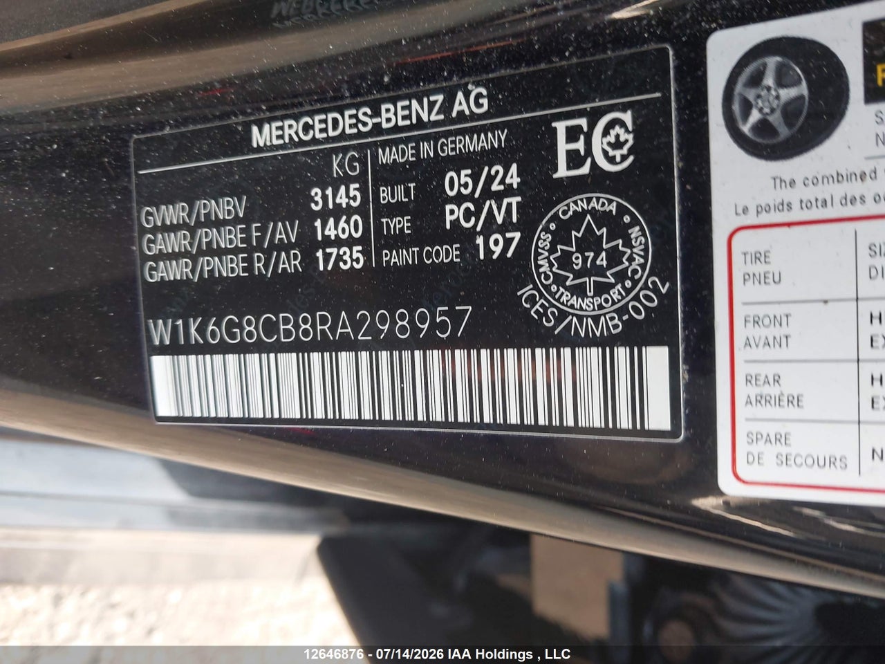 2024 MERCEDES BENZ AMG S 63 E 4MATIC thumbnail 10