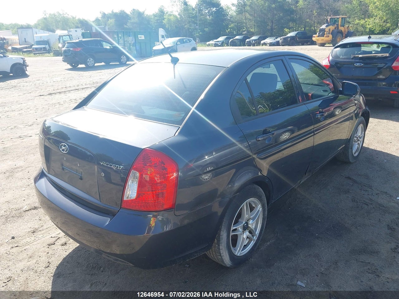 2011 HYUNDAI ACCENT GL thumbnail 5