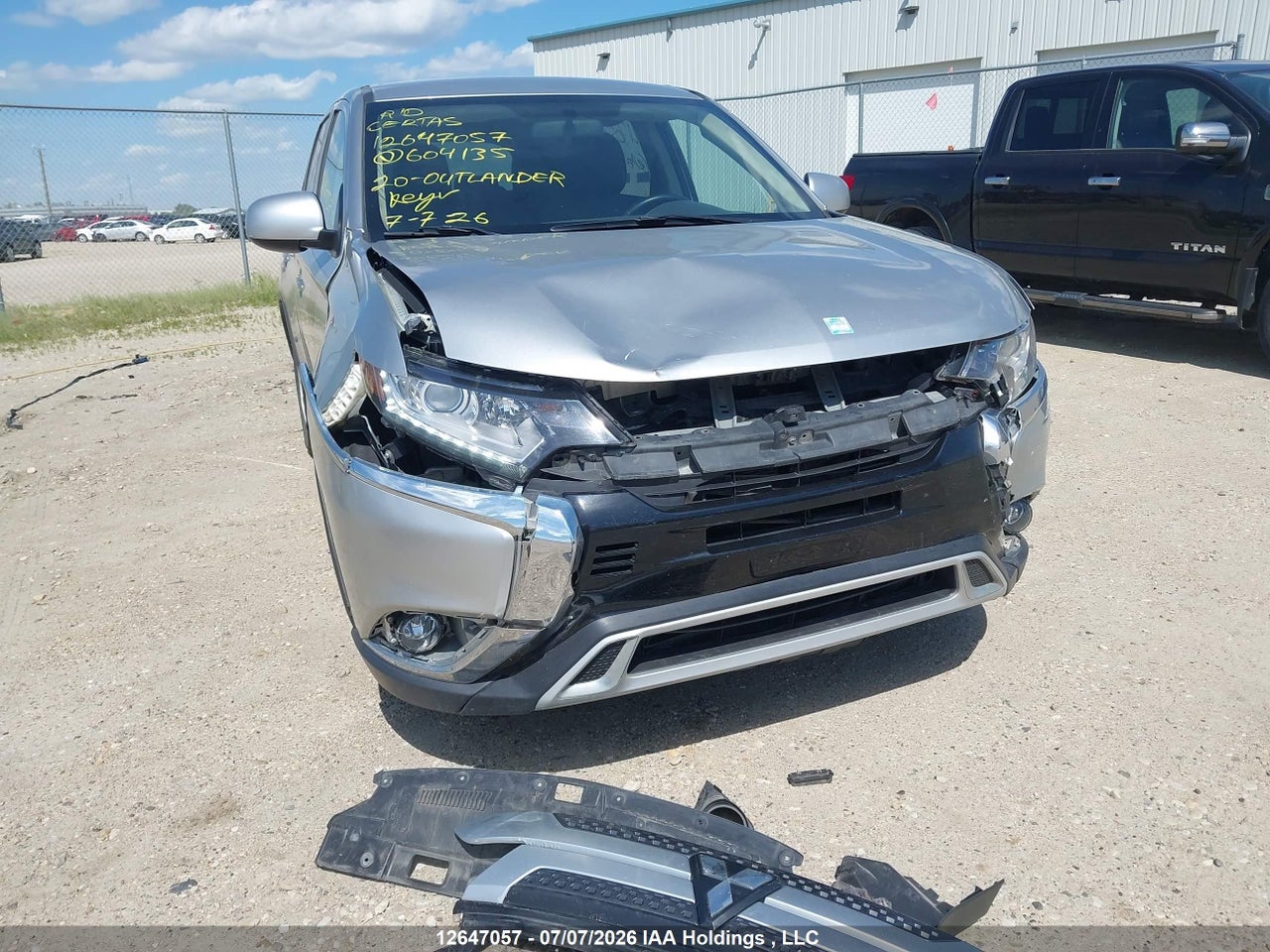 2020 MITSUBISHI OUTLANDER ES thumbnail 7