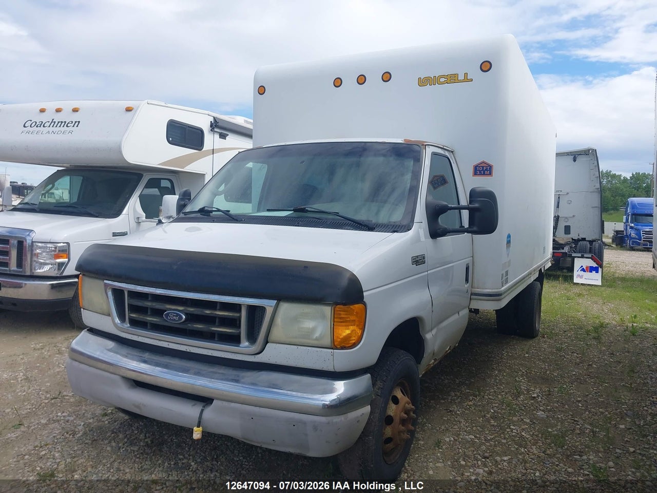 2003 FORD ECONOLINE E450 SUPER DUTY CUTWY VAN thumbnail 3