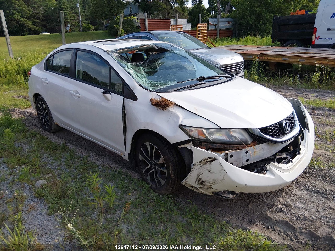 2013 HONDA CIVIC LX thumbnail 2