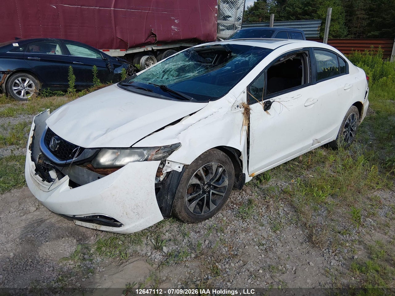 2013 HONDA CIVIC LX thumbnail 3