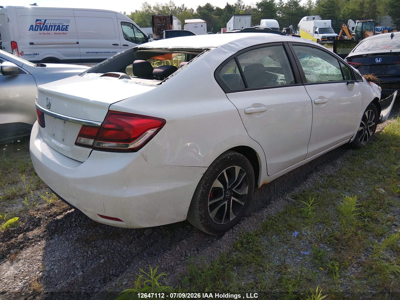 2013 HONDA CIVIC LX thumbnail 5