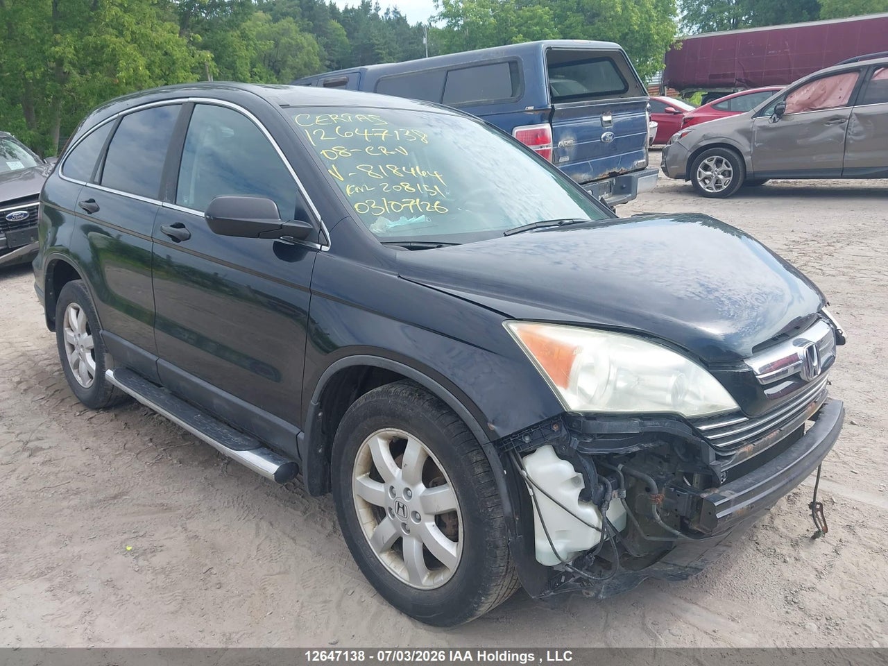 2008 HONDA CR-V EX thumbnail 2