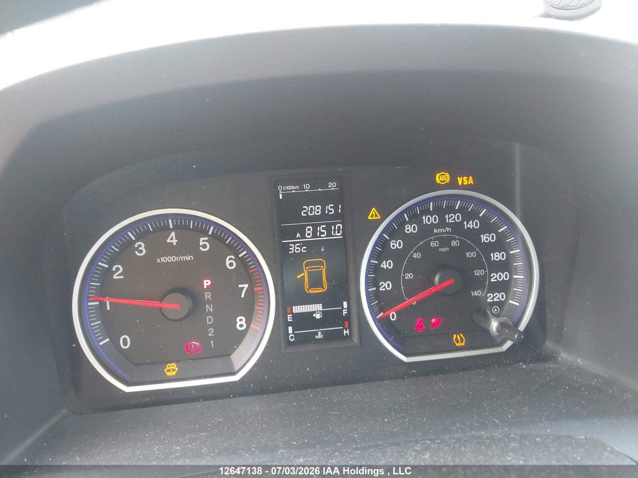 2008 HONDA CR-V EX thumbnail 8