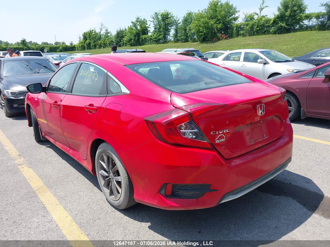 2021 HONDA CIVIC EX thumbnail 4