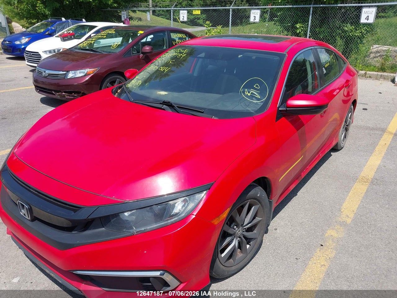 2021 HONDA CIVIC EX thumbnail 7