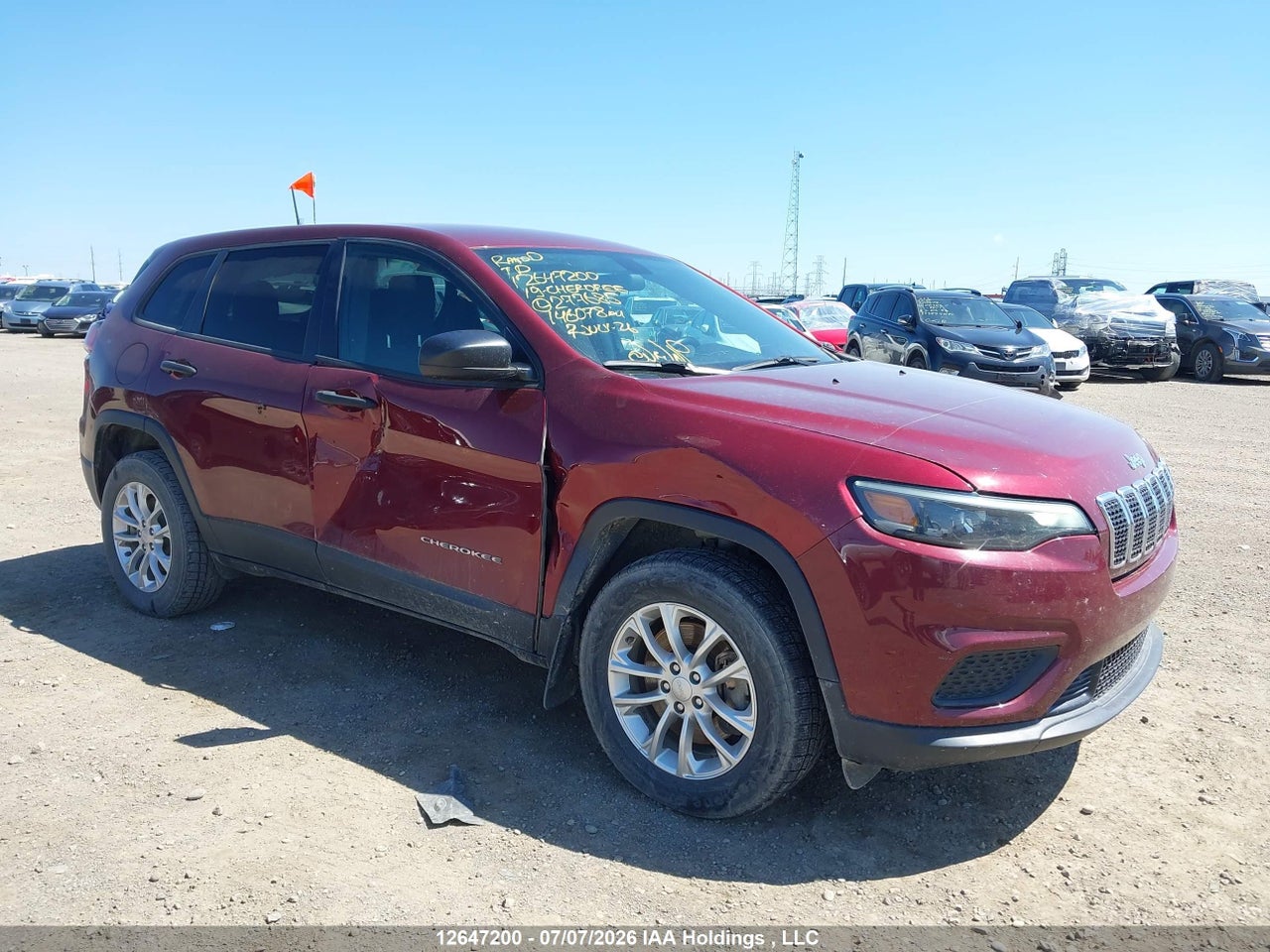 2019 JEEP CHEROKEE SPORT thumbnail 2