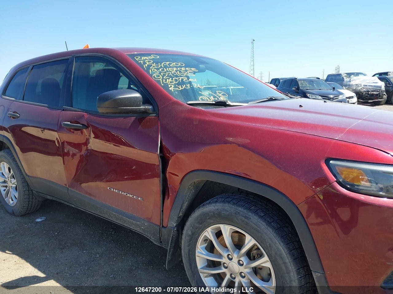 2019 JEEP CHEROKEE SPORT thumbnail 7