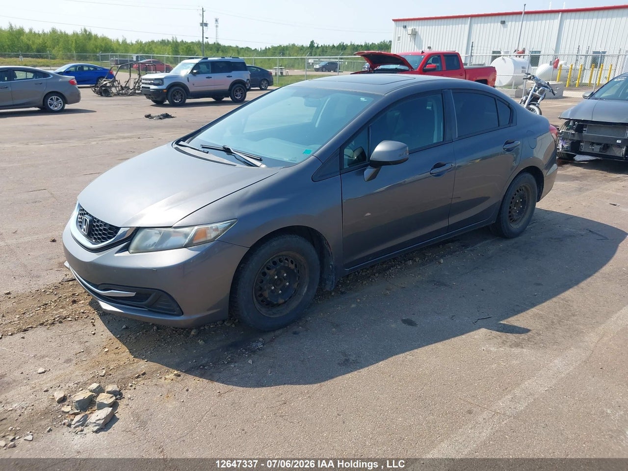 2013 HONDA CIVIC EX 4DR thumbnail 3