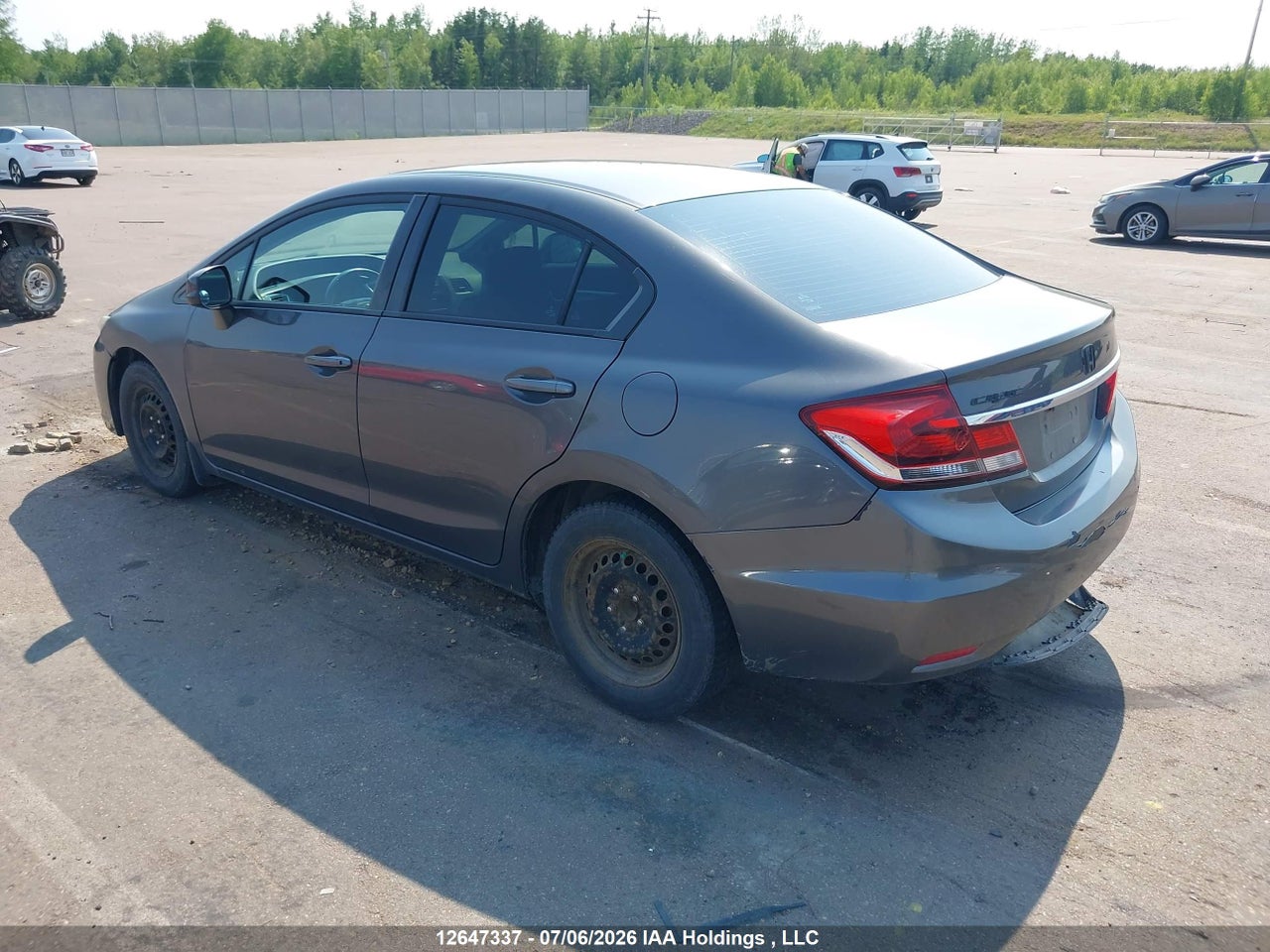 2013 HONDA CIVIC EX 4DR thumbnail 4