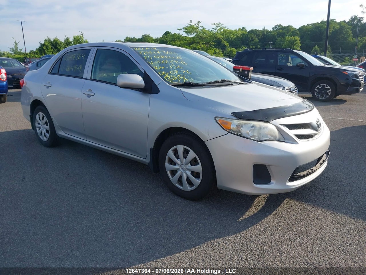 2013 TOYOTA COROLLA CE thumbnail 2