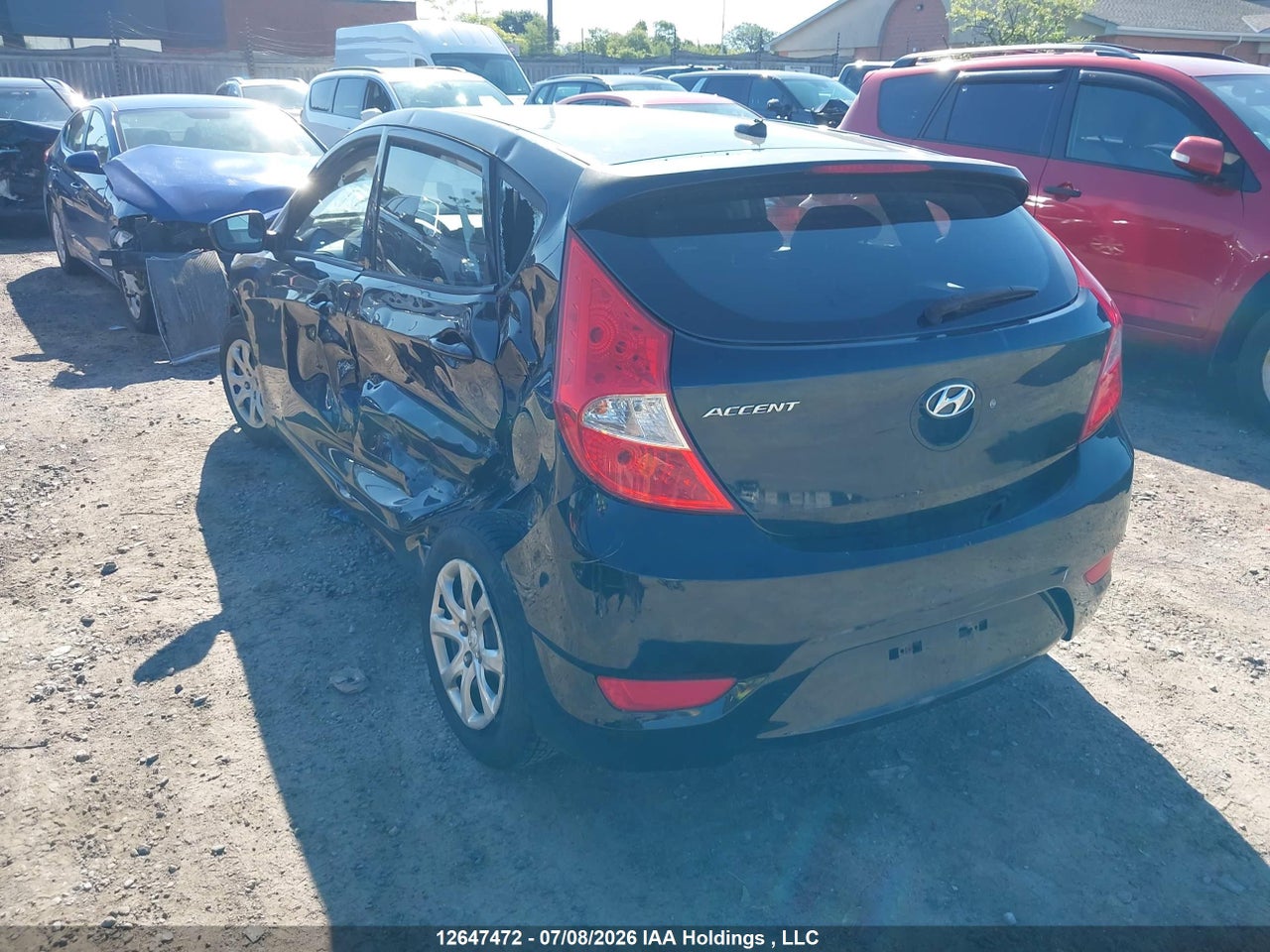 2013 HYUNDAI ACCENT GL thumbnail 4