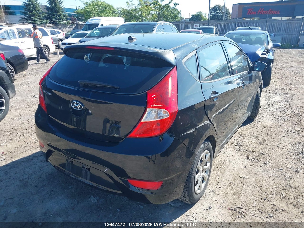 2013 HYUNDAI ACCENT GL thumbnail 5