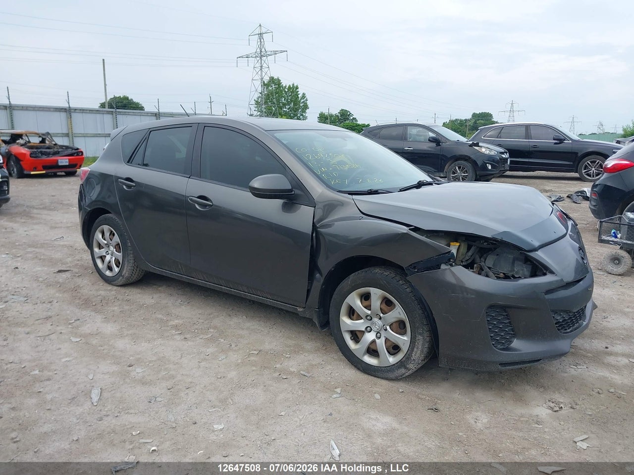 2013 MAZDA MAZDA3 GX thumbnail 2