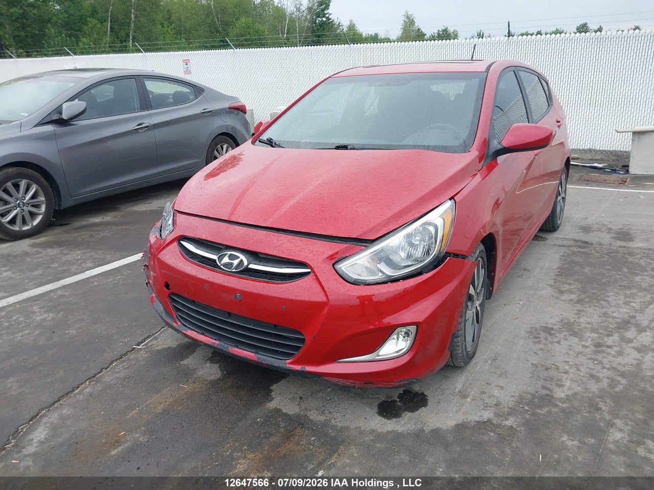 2015 HYUNDAI ACCENT GS thumbnail 3