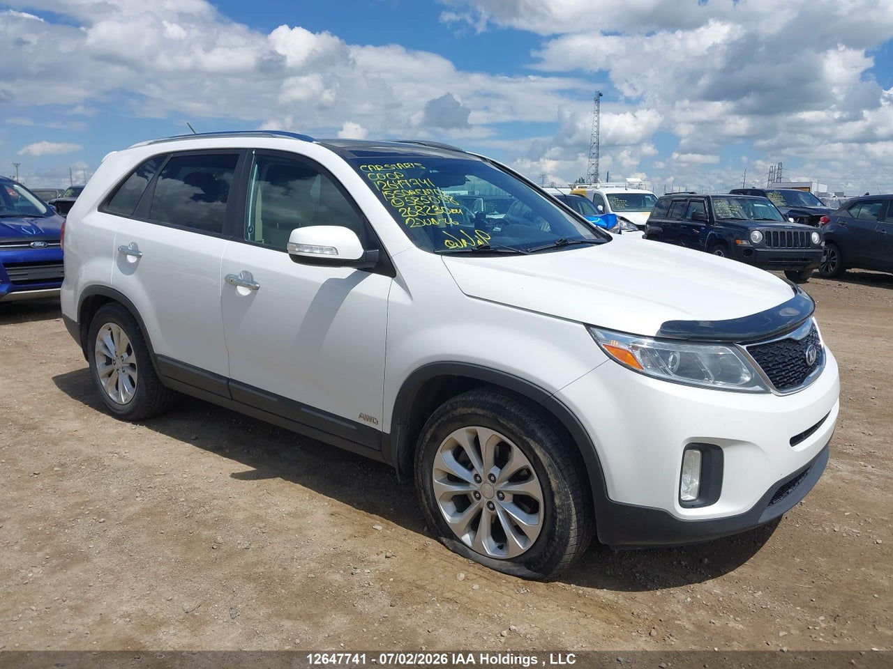 2015 KIA SORENTO EX V6 thumbnail 2