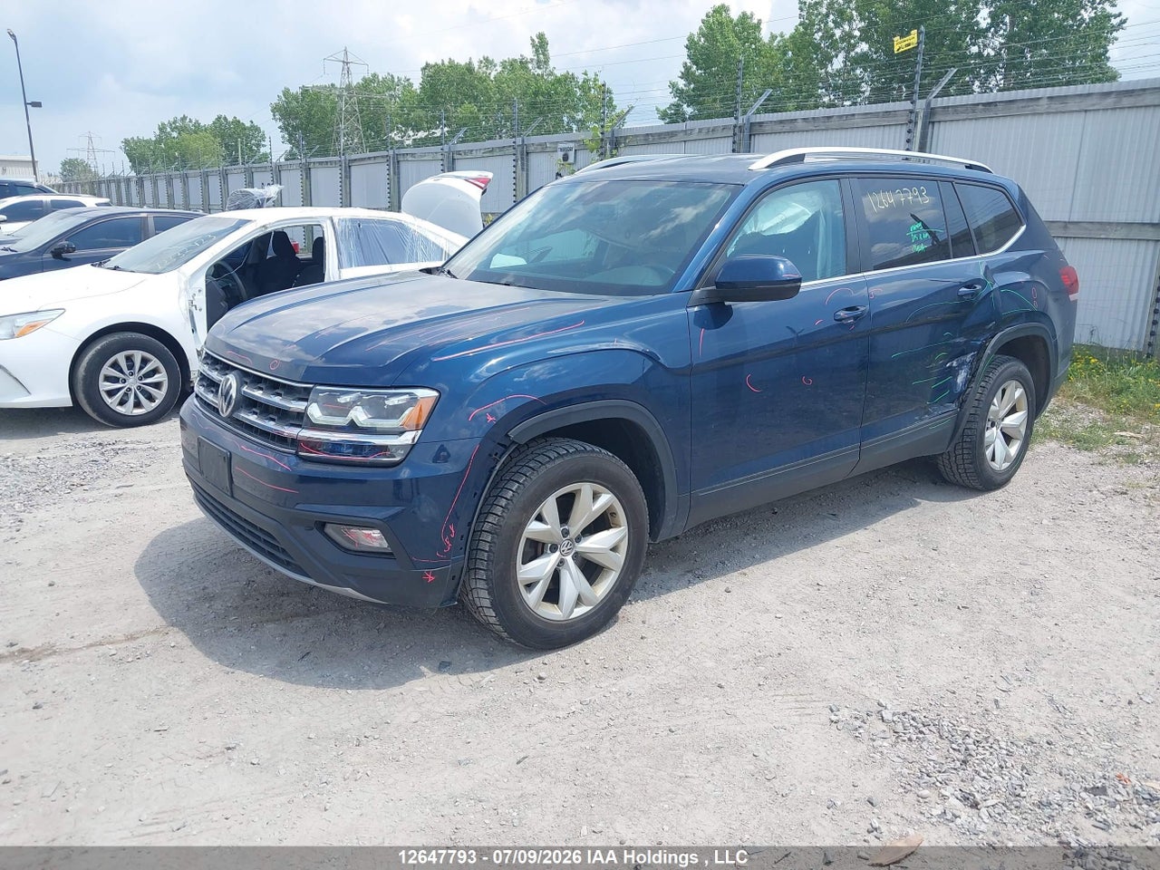 2018 VOLKSWAGEN ATLAS 3.6 FSI COMFORTLINE thumbnail 3
