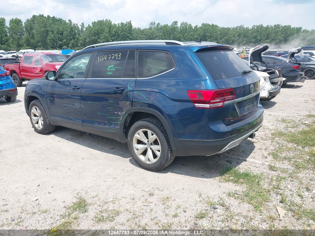 2018 VOLKSWAGEN ATLAS 3.6 FSI COMFORTLINE thumbnail 4