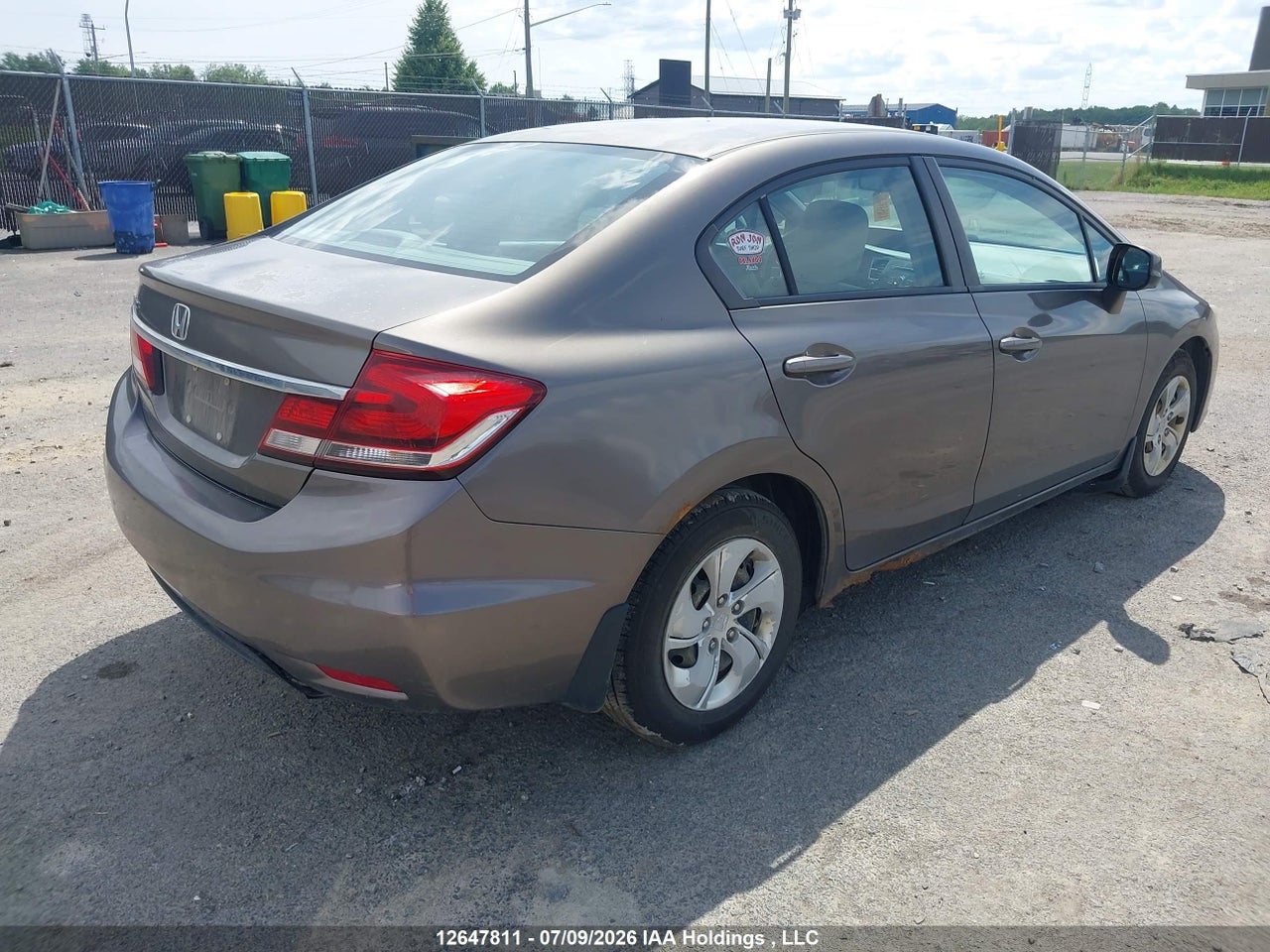 2013 HONDA CIVIC LX thumbnail 5