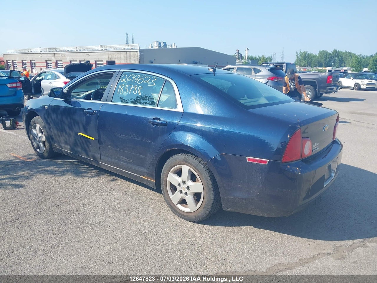 2008 CHEVROLET MALIBU LS thumbnail 4