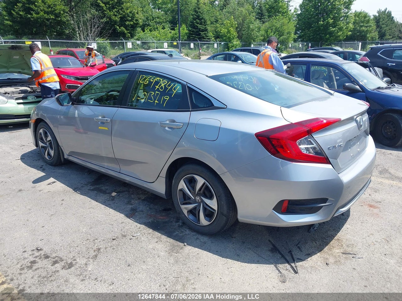 2021 HONDA CIVIC LX thumbnail 4