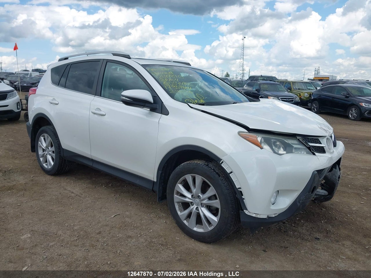 2013 TOYOTA RAV4 LIMITED thumbnail 2