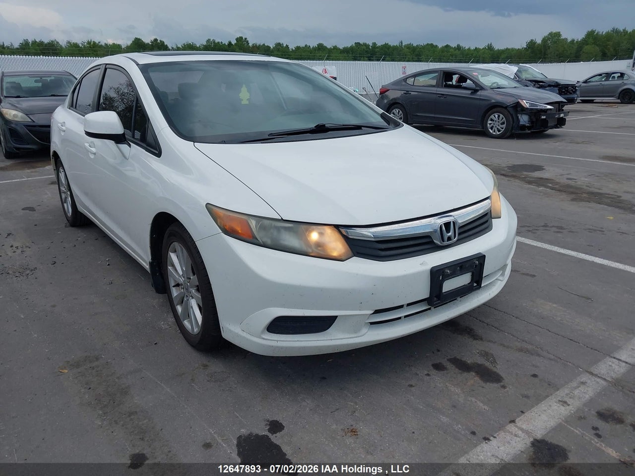 2012 HONDA CIVIC thumbnail 2