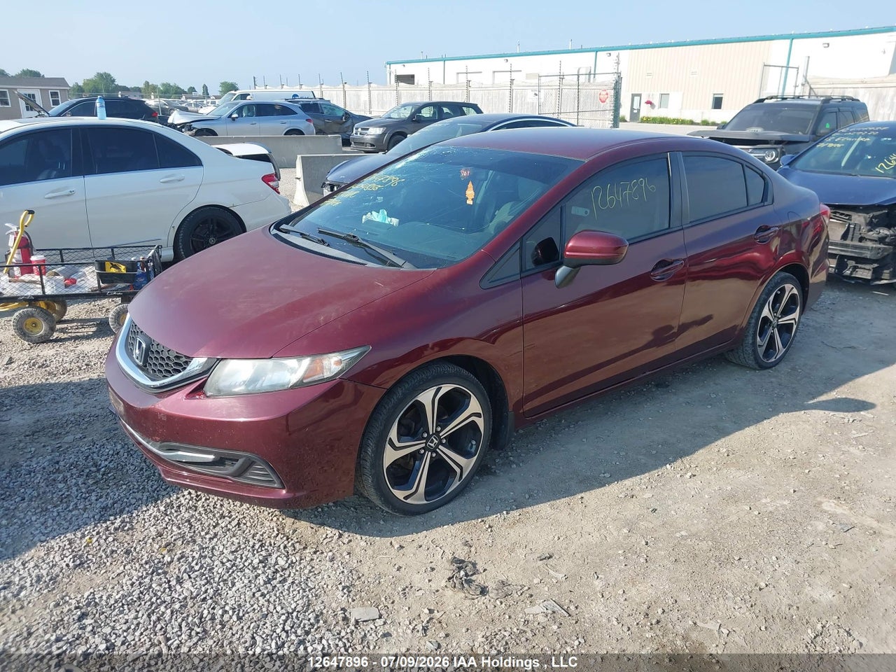 2015 HONDA CIVIC LX thumbnail 3