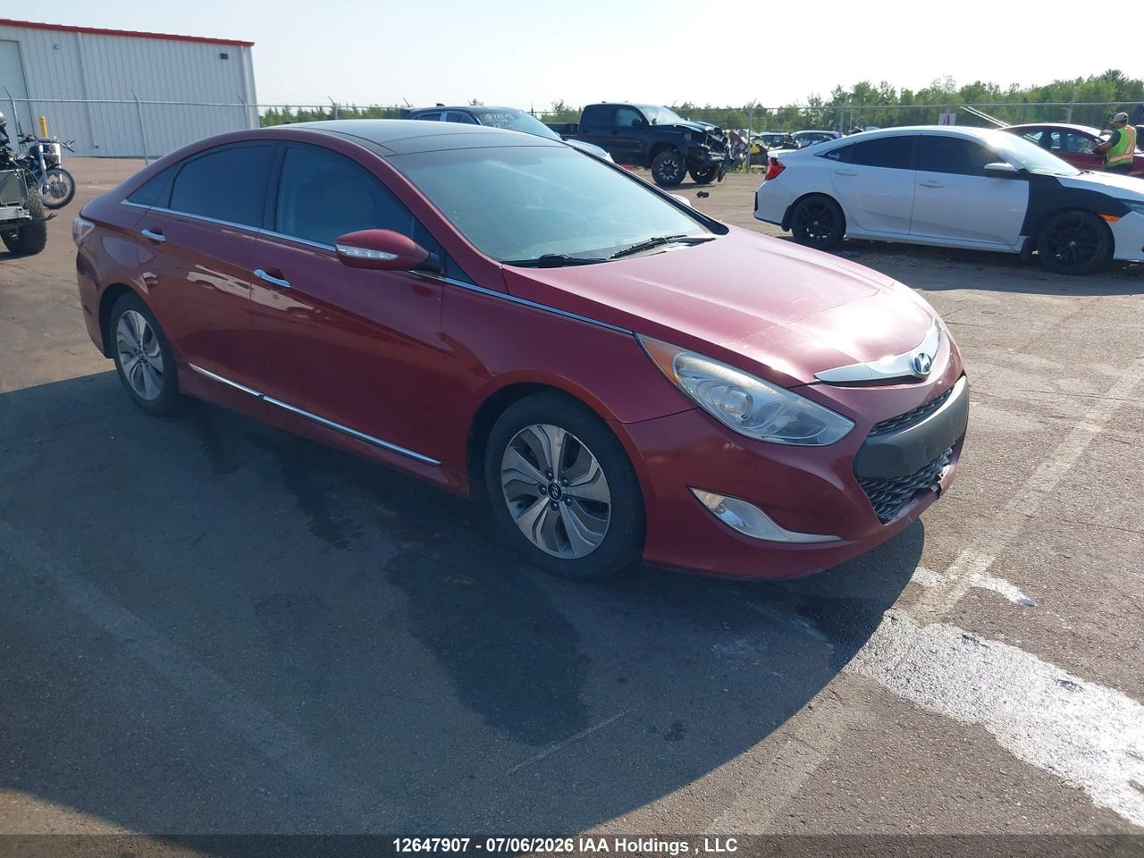2013 HYUNDAI SONATA HYBRID LIMITED thumbnail 2