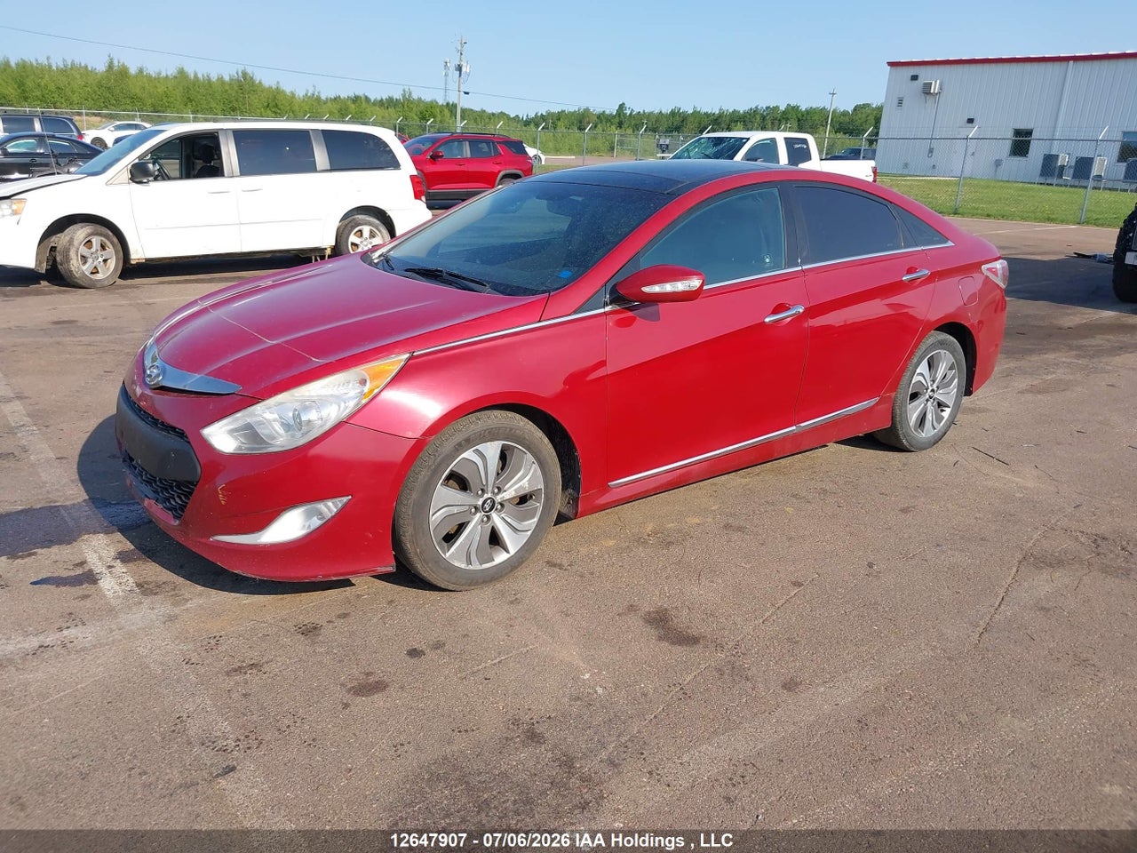 2013 HYUNDAI SONATA HYBRID LIMITED thumbnail 3