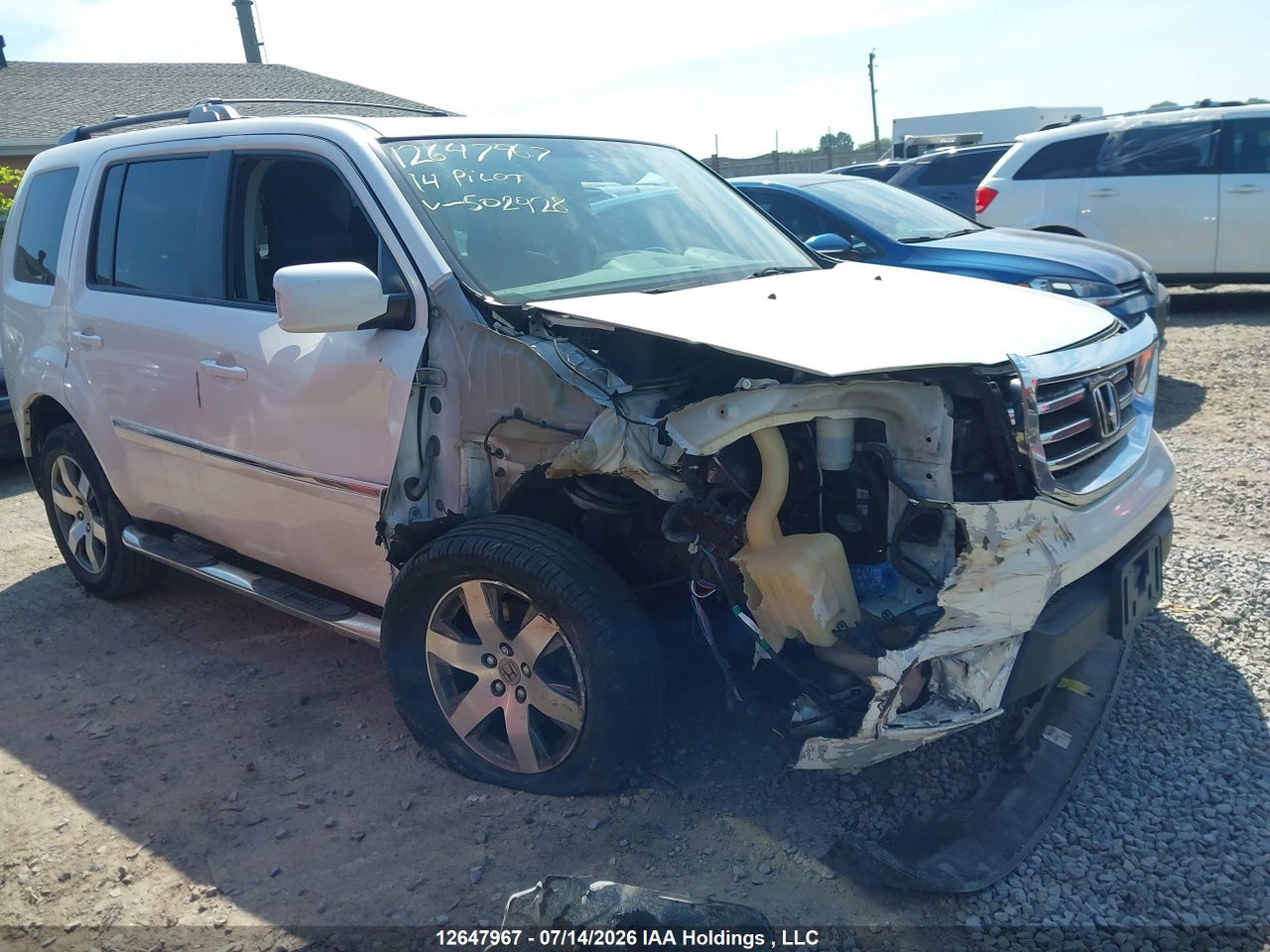 2014 HONDA PILOT TOURING thumbnail 2