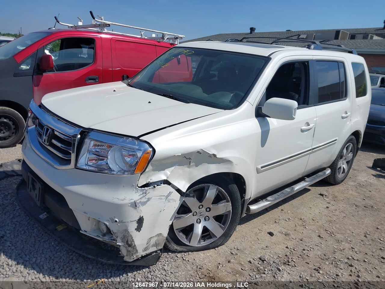 2014 HONDA PILOT TOURING thumbnail 3