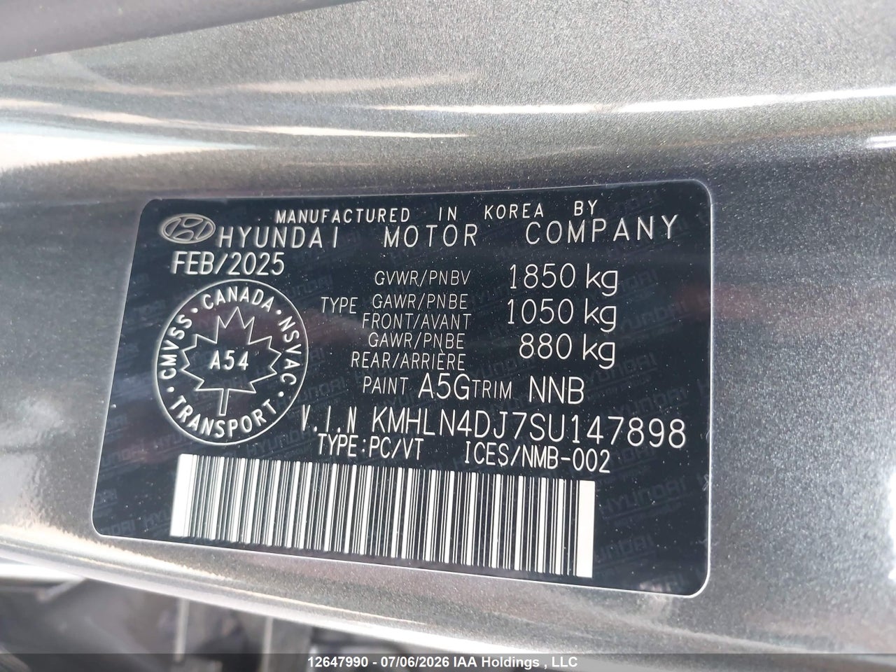 2025 HYUNDAI ELANTRA LIMITED thumbnail 10