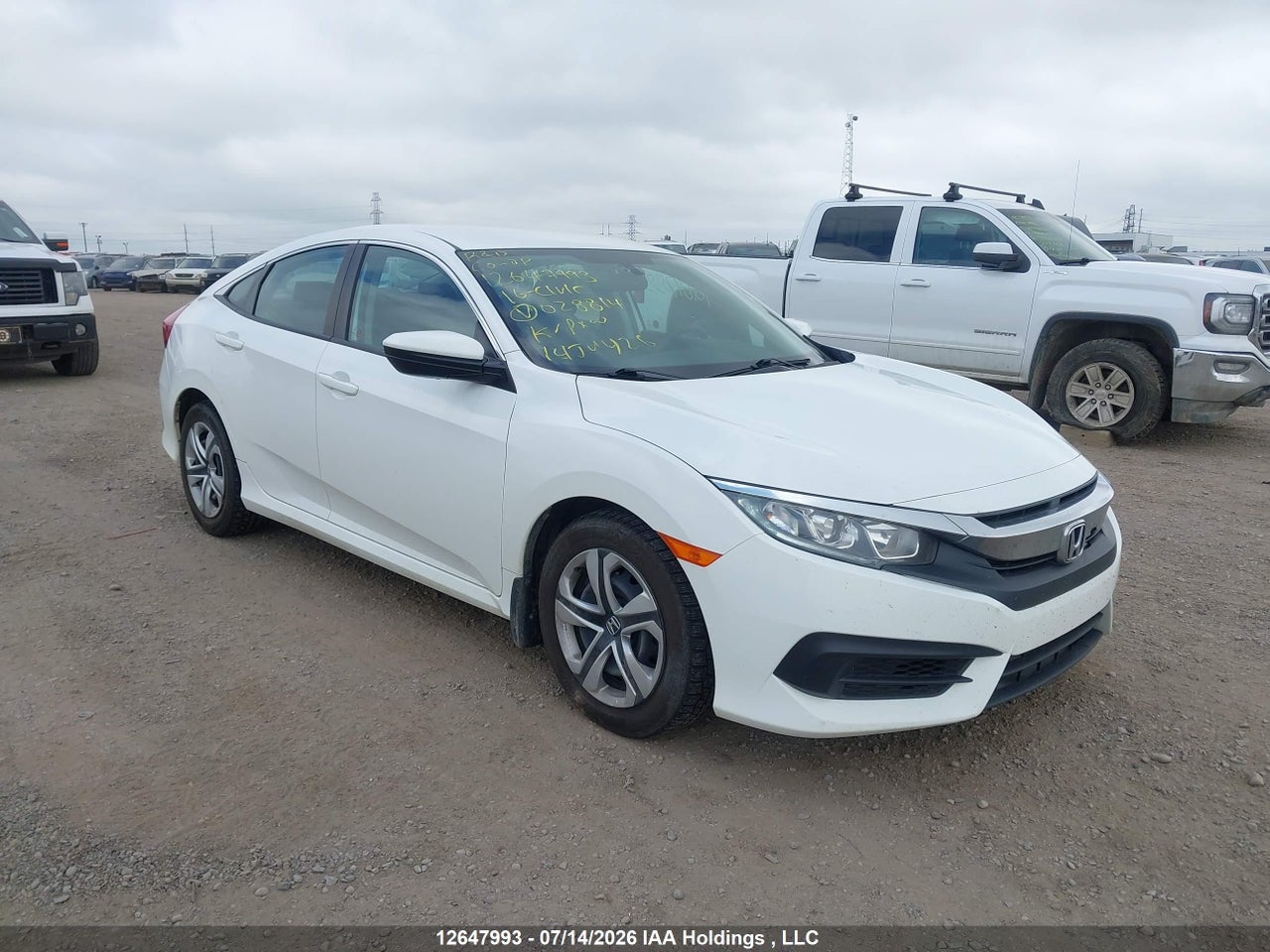 2016 HONDA CIVIC LX thumbnail 2