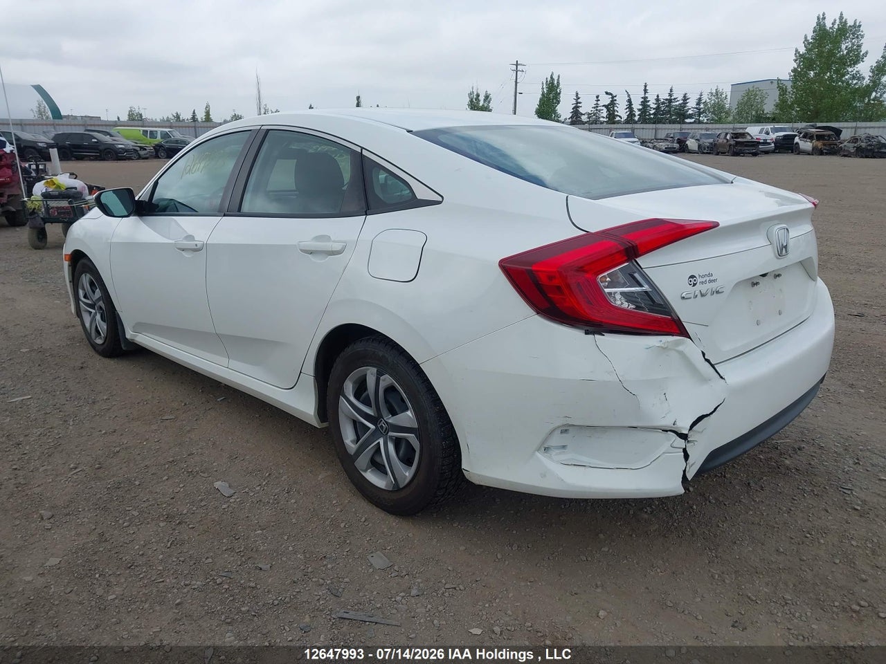 2016 HONDA CIVIC LX thumbnail 4