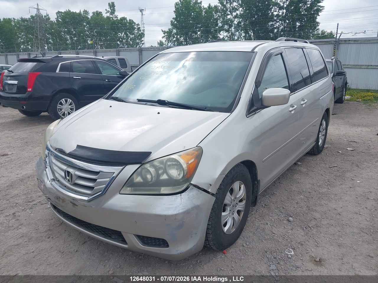 2008 HONDA ODYSSEY EX thumbnail 3