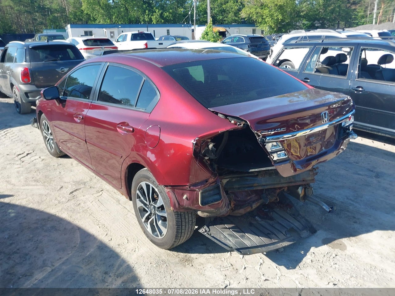 2014 HONDA CIVIC LX thumbnail 4