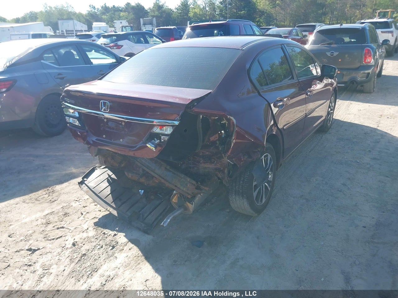 2014 HONDA CIVIC LX thumbnail 5