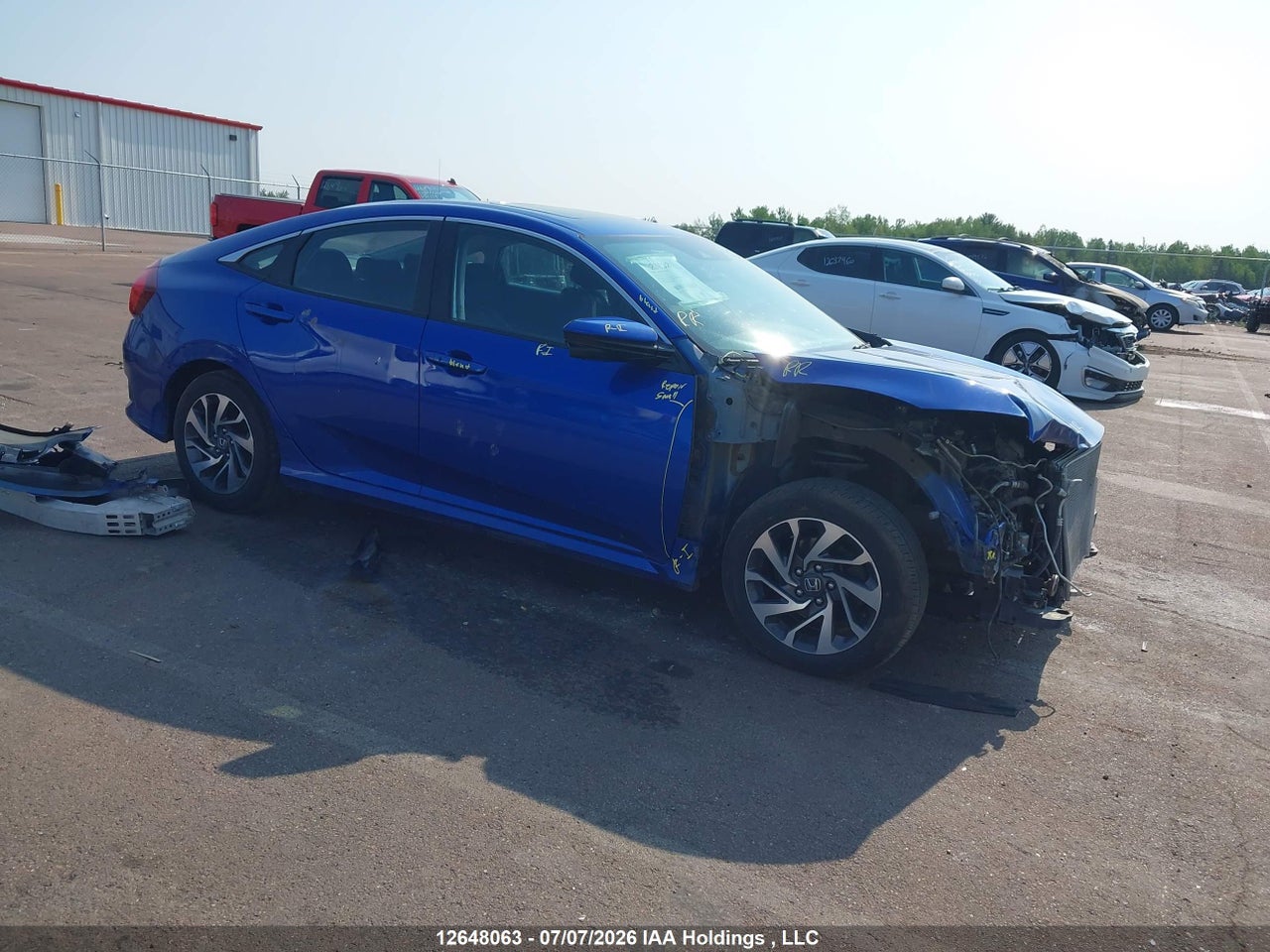 2018 HONDA CIVIC EX thumbnail 2