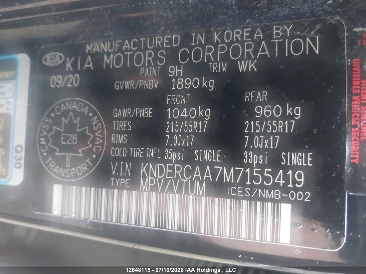 2021 KIA SELTOS EX/EX PREMIUM thumbnail 10