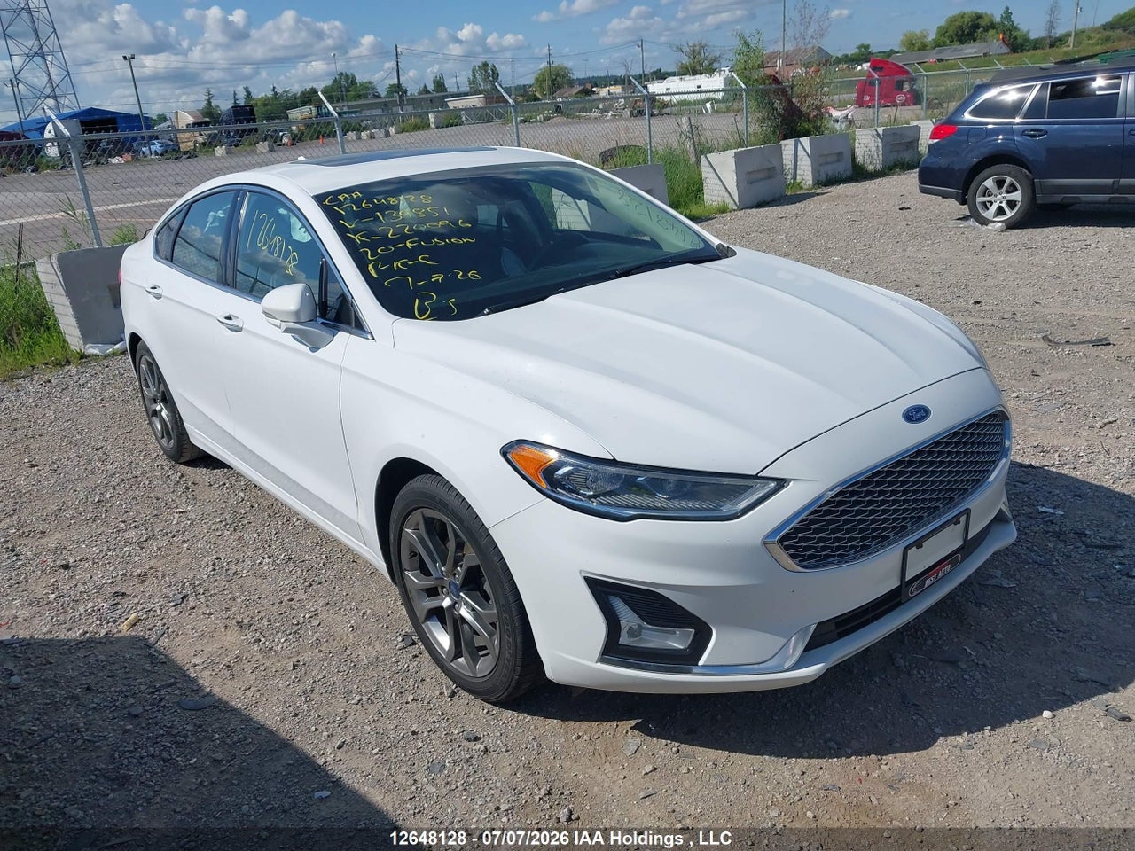 2020 FORD FUSION TITANIUM thumbnail 2