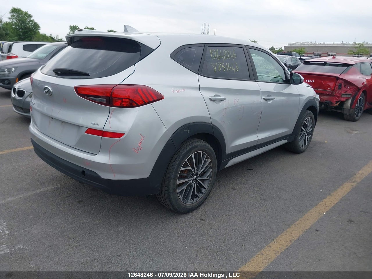 2019 HYUNDAI TUCSON ESSENTIAL W/SAFETY PACKAGE thumbnail 5